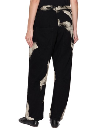 Back View - Click To Enlarge - Y'S - U-Tuck Printed Pants