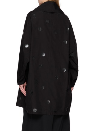Back View - Click To Enlarge - Y'S - U-Arrranged Pilka Dotted Coat