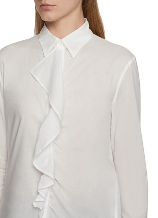  - Y'S - Bleed Frill Cotton Shirt