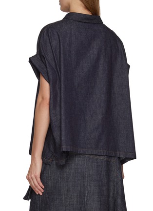 Back View - Click To Enlarge - Y'S - Cotton Denim Shirt