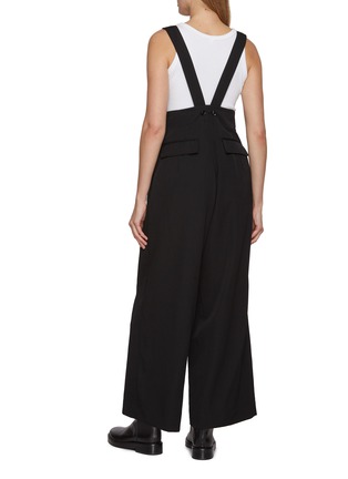 Back View - Click To Enlarge - Y'S - Suspender Wool Pants