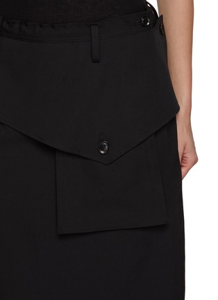  - Y'S - Flap Wool Skirt