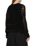 Back View - Click To Enlarge - Y'S - Cropped Crochet Cardigan