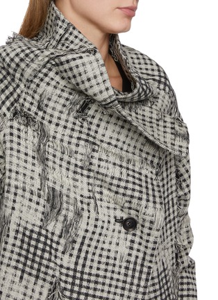  - Y'S - Tweed Cotton Wrapped Jacket