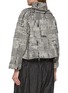 Back View - Click To Enlarge - Y'S - Tweed Cotton Wrapped Jacket