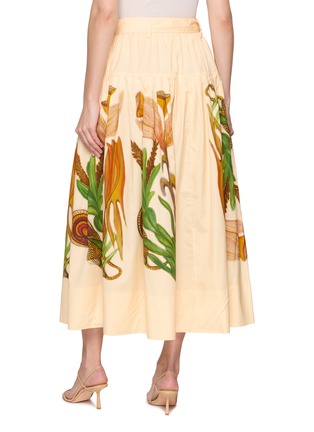 Back View - Click To Enlarge - ULLA JOHNSON - Filagree Midi Skirt