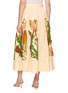 Back View - Click To Enlarge - ULLA JOHNSON - Filagree Midi Skirt