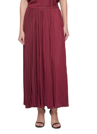 Main View - Click To Enlarge - ULLA JOHNSON - Lulu Pleated Skirt
