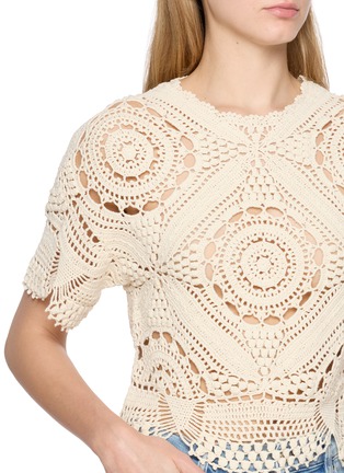  - ULLA JOHNSON - Maddalena Hand Crochet Top