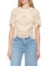 ULLA JOHNSON Maddalena Hand Crochet Top