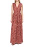 ULLA JOHNSON Aida Cascading Ruffle Gown