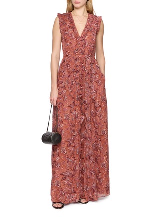 Figure View - Click To Enlarge - ULLA JOHNSON - Aida Cascading Ruffle Gown
