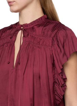  - ULLA JOHNSON - Agosta Flutter Sleeve Top