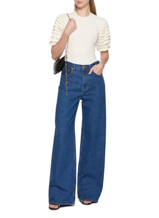 Figure View - Click To Enlarge - ULLA JOHNSON - Kassia Puff Sleeve Top