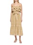 ULLA JOHNSON Lucian Waist Tie Long Dress