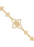 Detail View - Click To Enlarge - ROBERTO COIN - Princess Flower 18K Gold Diamond Ruby Bracelet