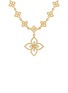 Detail View - Click To Enlarge - ROBERTO COIN - Princess Flower 18K Gold Diamond Ruby Necklace