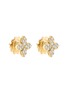 Detail View - Click To Enlarge - ROBERTO COIN - Love By Yard 18K Gold Diamond Ruby Earrings