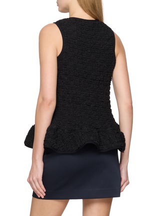 Back View - Click To Enlarge - ATELIER EDITION - Sleeveless Wrinkle Volume Top
