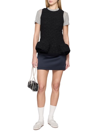 Figure View - Click To Enlarge - ATELIER EDITION - Sleeveless Wrinkle Volume Top