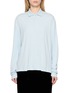ATELIER EDITION Long Sleeve Cotton Collar Top