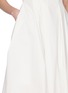  - ATELIER EDITION - Sleeveless Square Neck Open Back Cotton Dress