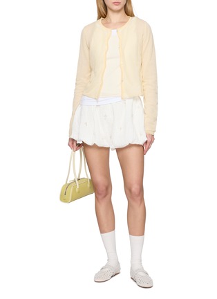 Figure View - Click To Enlarge - ATELIER EDITION - Embellished Balloon Wrinkled Shorts