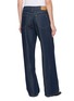 Back View - Click To Enlarge - RAG & BONE - Featherweight Logan Wide Leg Denim Jeans