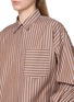  - RAG & BONE - Marin Cropped Striped Shirt