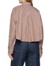 Back View - Click To Enlarge - RAG & BONE - Marin Cropped Striped Shirt