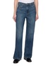 RAG & BONE Logan Spliced Wide Leg Dark Wash Jeans