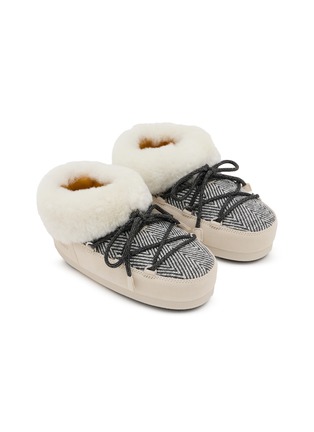 Detail View - Click To Enlarge - MOON BOOT - x Guest In Residence EVX Chalet Faux Fur Mules