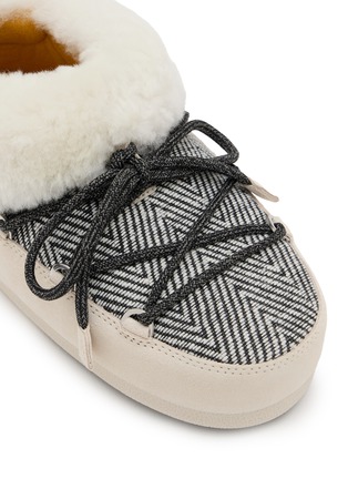 Detail View - Click To Enlarge - MOON BOOT - x Guest In Residence EVX Chalet Faux Fur Mules