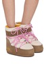 Figure View - Click To Enlarge - MOON BOOT - X Guest In Residence Icon Low Suede Snow Boots