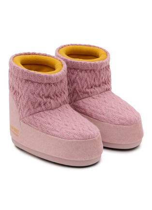 Detail View - Click To Enlarge - MOON BOOT - X Guest In Residence Icon Low Nolace Wool Knit Snow Boots