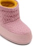 Detail View - Click To Enlarge - MOON BOOT - X Guest In Residence Icon Low Nolace Wool Knit Snow Boots