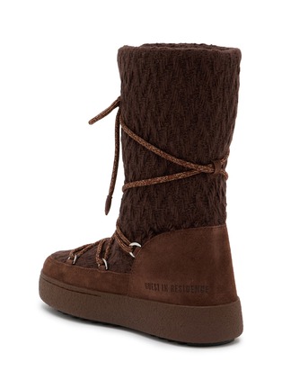  - MOON BOOT - X Guest In Residence Ltrack Tall Wool Knit Snow Boots