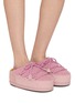 Figure View - Click To Enlarge - MOON BOOT - X Guest In Residence EVX Wool Knit Mules