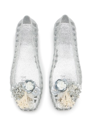 Detail View - Click To Enlarge - HEAVENLY JELLY SHOES - Dazzla Jelly Ballerina Flats