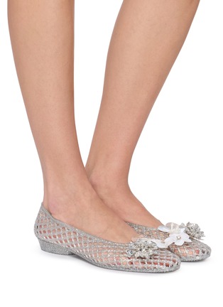 Figure View - Click To Enlarge - HEAVENLY JELLY - Vow Jelly Ballerina Flats