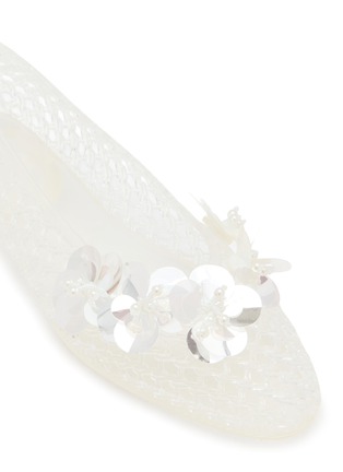 Detail View - Click To Enlarge - HEAVENLY JELLY - Demi Jelly Ballerina Flats