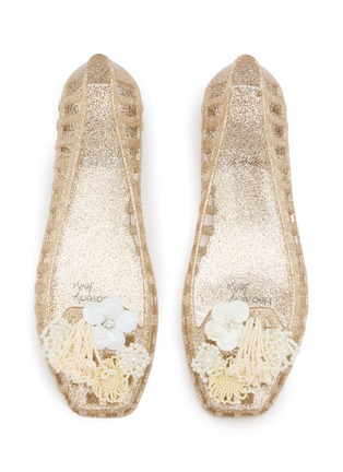 Detail View - Click To Enlarge - HEAVENLY JELLY SHOES - Dazzla Jelly Ballerina Flats