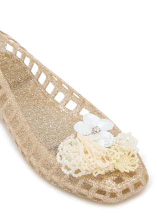 Detail View - Click To Enlarge - HEAVENLY JELLY SHOES - Dazzla Jelly Ballerina Flats