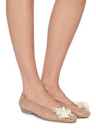 Figure View - Click To Enlarge - HEAVENLY JELLY - Vow Jelly Ballerina Flats