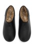 Figure View - Click To Enlarge - CHRISTEN - Big Bootie Slip On Leather Flats