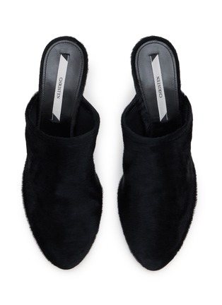 Detail View - Click To Enlarge - CHRISTEN - Eipse 75 Pony Hair Mules