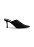 CHRISTEN Eipse 75 Pony Hair Mules