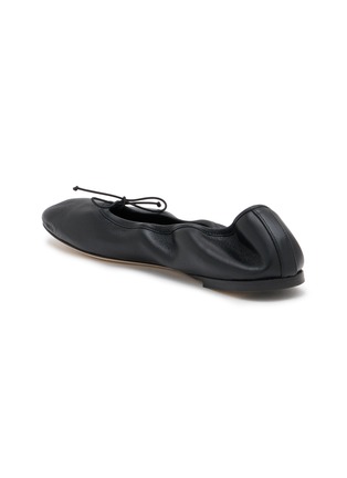  - CHRISTEN - Tabi Stretch Leather Ballerina Flats