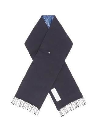 Main View - Click To Enlarge - NANAMICA - Wool twill padded down scarf
