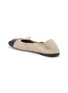  - CHRISTEN - Tabi Stretch Leather Ballerina Flats